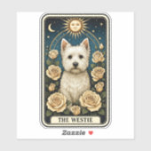Sticker Westie (Feuille)