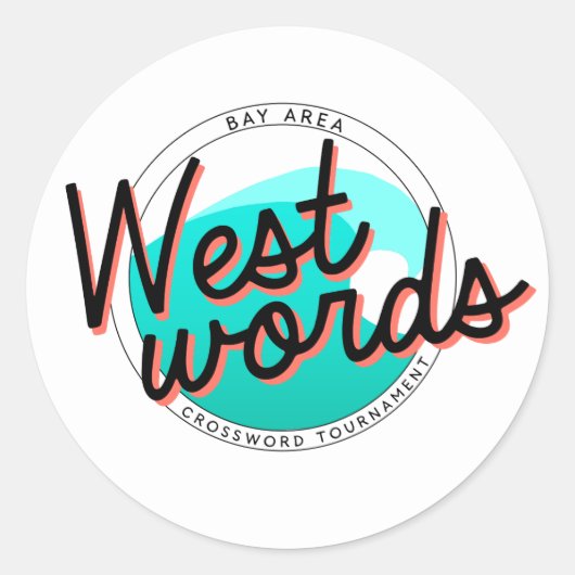 Sticker Westwords (feuille de 6) (Devant)