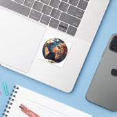 Sticker wfhs (Ordinateur portable avec iPhone)