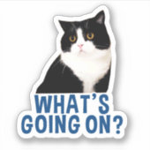 Sticker WhatsGoingOn de Manchester (Devant)