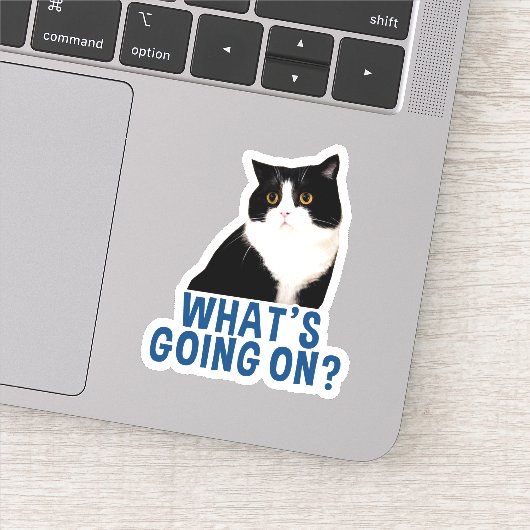 Sticker WhatsGoingOn de Manchester (Détail)