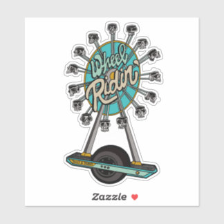 Sticker Wheel Ridin