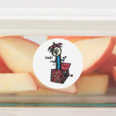 Sticker Whimsical : Blue Grasshopper, Don’t Be (Apposé)