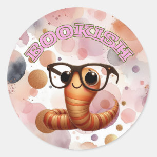 Sticker Whimsical de ver de livre