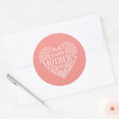 Sticker Whimsical Happy Mother's Day Sticker (Enveloppe)