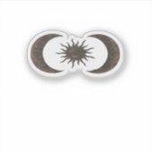 Sticker Whimsigoth Soleil Et Lunes (Devant)