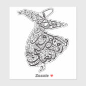 Sticker Whirling Dervish (Feuille)