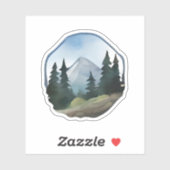 Sticker Whispers of the Pines (Feuille)