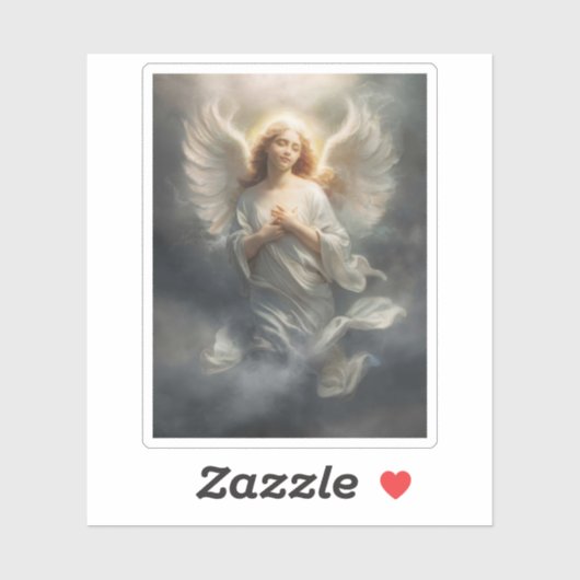 Sticker White Angel (Feuille)