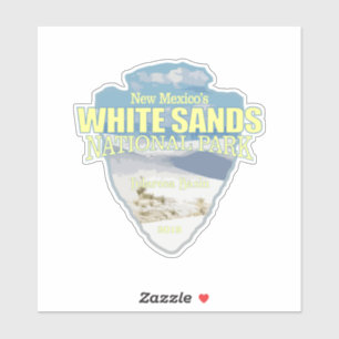 Sticker White Sands NP (flèche)