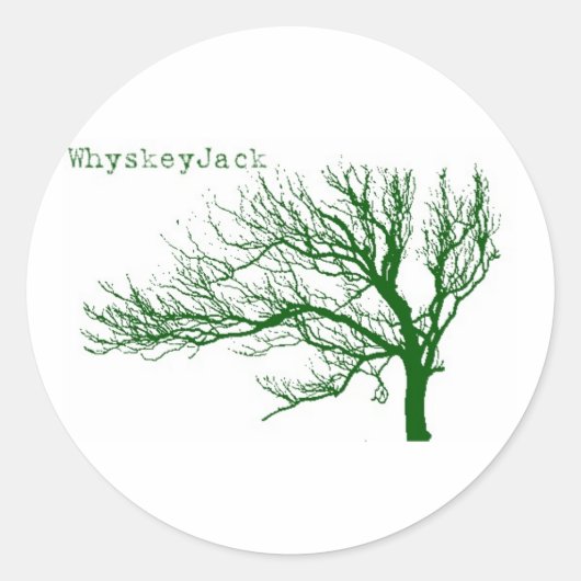 Sticker WhyskeyJack (Devant)