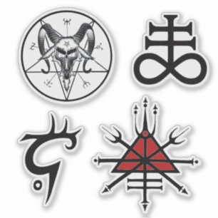 Sticker Wiccan Witchcraft Alchimie puissances sombres