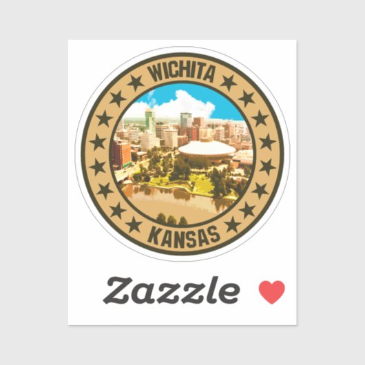 Sticker Wichita (Feuille)