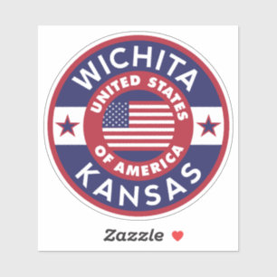 Sticker WICHITA, Kansas
