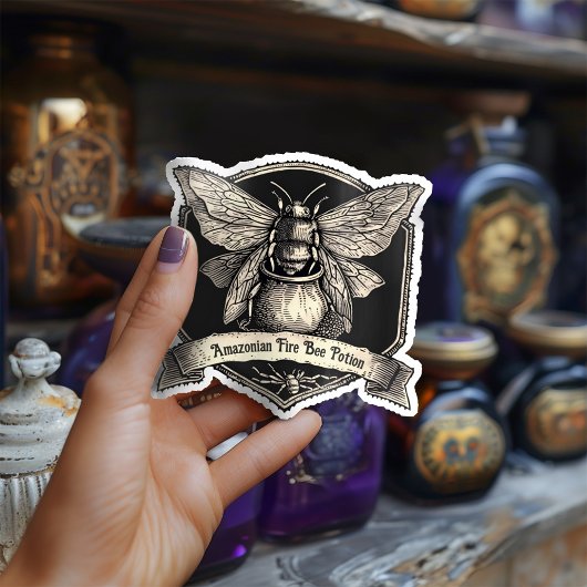 Sticker Wicked Sorcière Pantry Wizardry Potion Bouteille É
