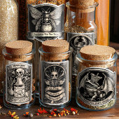 Sticker Wicked Sorcière Pantry Wizardry Potion Bouteille É