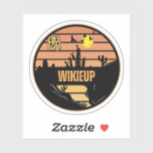 Sticker Wikieup, Arizona (Feuille)
