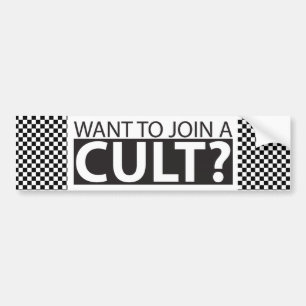 Sticker wil zich aansluiten bij een Cult?