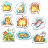 Sticker Wild Cat série #1 (Devant)