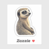 Sticker Wild Meerkat (Feuille)