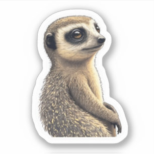Sticker Wild Meerkat