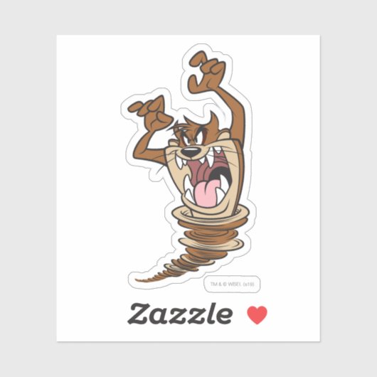 Sticker Wild TAZ™ (Feuille)