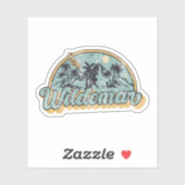 Sticker Wildomar, Californie (Feuille)