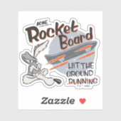 Sticker WILE E. COYOTE™ ACME Rocket Board (Feuille)