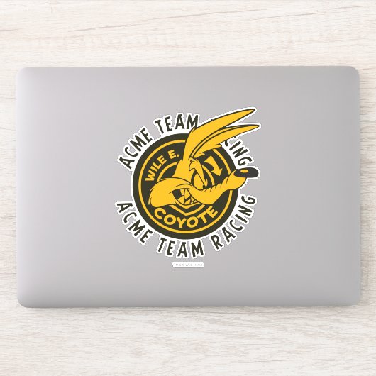 Sticker WILE E. COYOTE™ Acme Team Racing (Ordinateur)