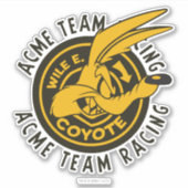 Sticker WILE E. COYOTE™ Acme Team Racing (Devant)