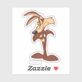 Sticker WILE E. COYOTE™ Armoiries croisées (Feuille)