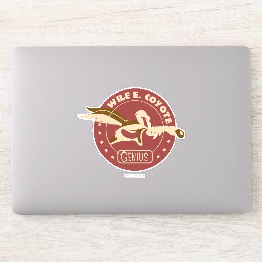 Sticker WILE E. COYOTE™ Génie (Ordinateur)