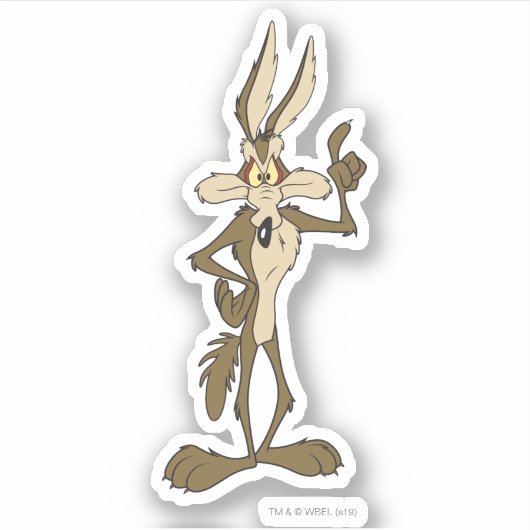 STICKER WILE E. COYOTE™ HAUT (Devant)
