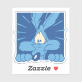 Sticker WILE E. COYOTE™ Shocked Expression (Feuille)