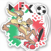 Sticker WILE E. COYOTE™ Team Mexico Soccer Graphic (Devant)