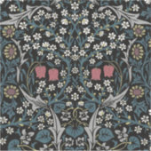 Sticker William Morris Blackthorn Floral Art Nouveau (Devant)