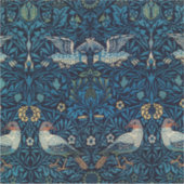 Sticker William Morris Blue Birds Tapestry Classic (Devant)