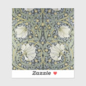 Sticker William Morris - Design Motif Pimpernel (Feuille)