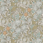 Sticker William Morris Golden Lily Blue Gold Classic (Devant)