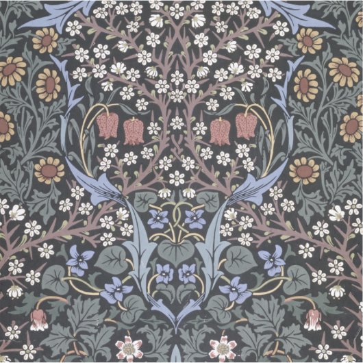 Sticker William Morris - Motif Blackthorn (Devant)