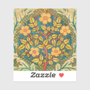 Sticker William Morris Rose Wreath : Arts et Métiers class