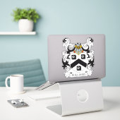 Sticker Williams Family Crest (Ordinateur portable sur le bureau)