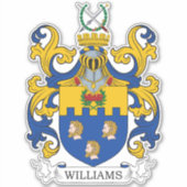 Sticker Williams Family Crest (Devant)