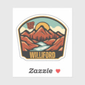 Sticker Williford, Arkansas  (Feuille)