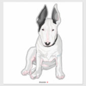 Sticker "WILLY" Bull Terrier (Feuille)