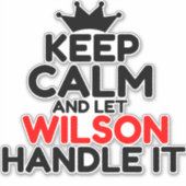 STICKER WILSON (Devant)