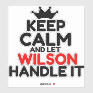 STICKER WILSON