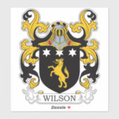 Sticker Wilson Family Crest (Feuille)