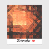 Sticker Window Light Abstract (Feuille)