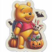 Sticker Winnie l'halloween Pooh (Devant)
